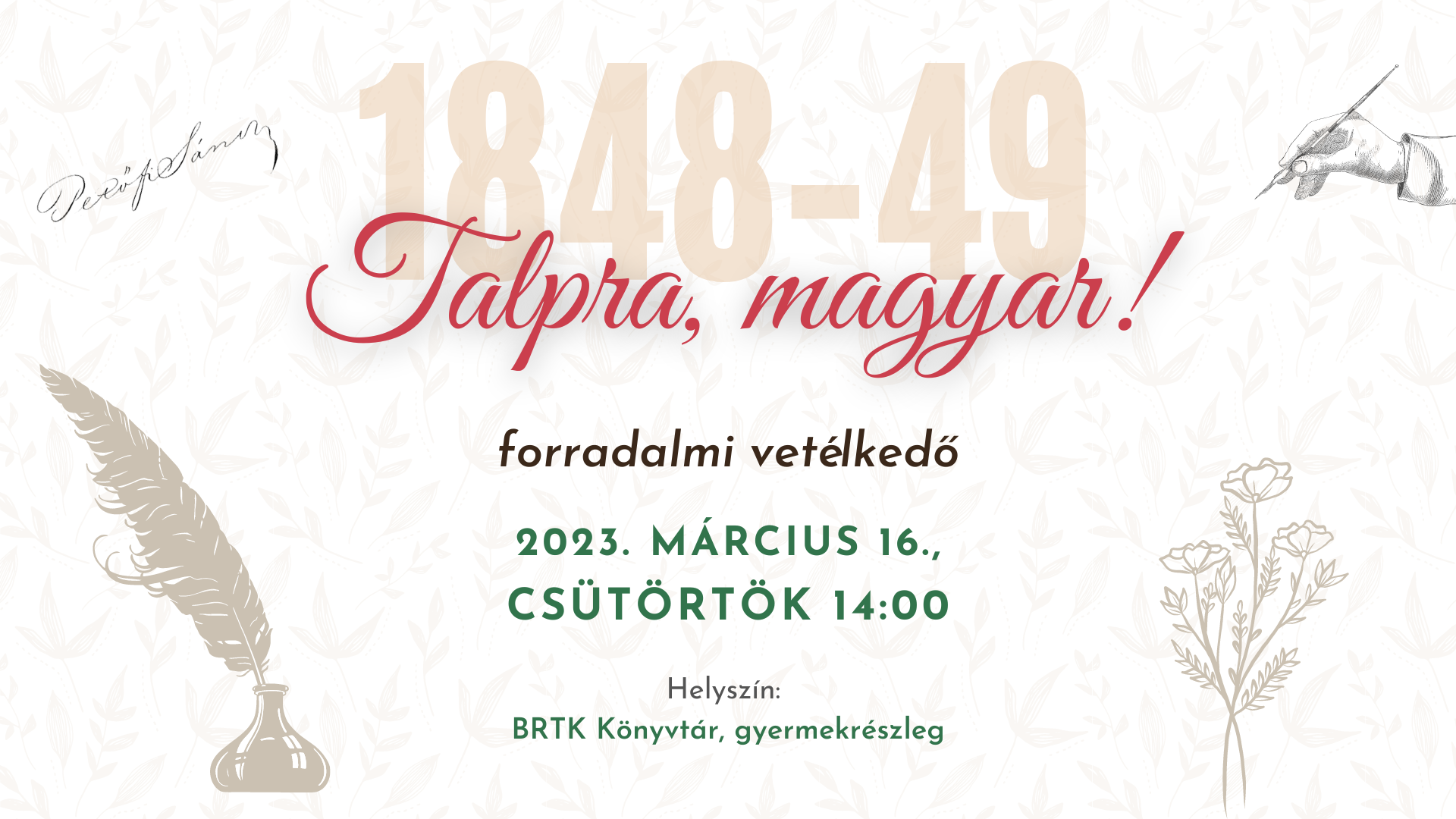 2023.03.16. Forradalmi vetelkedo banner