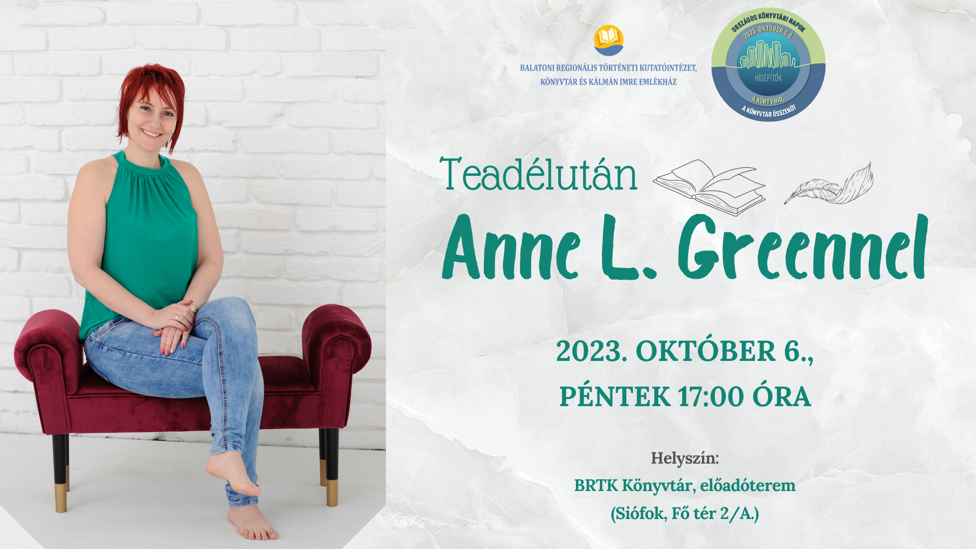 2023.10.06. AnneLGreen banner