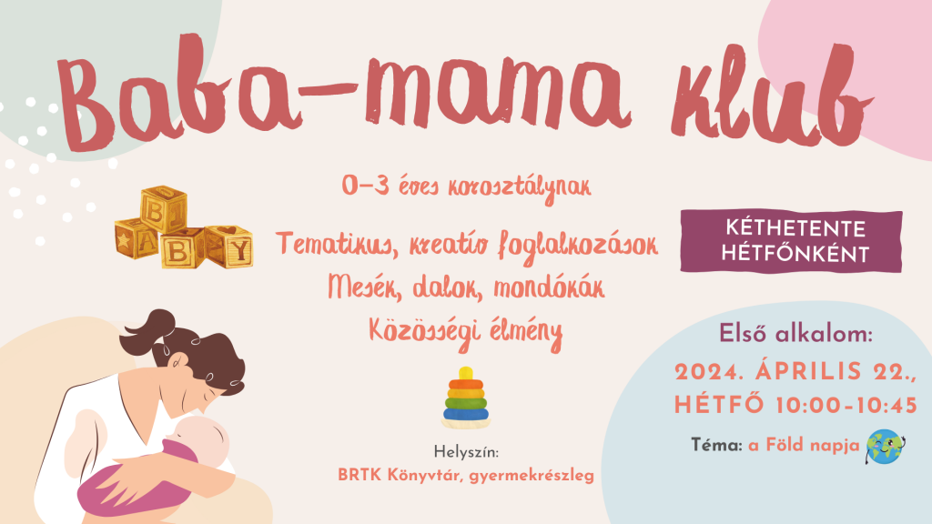 2024.04.22. Baba Mama Klub Banner