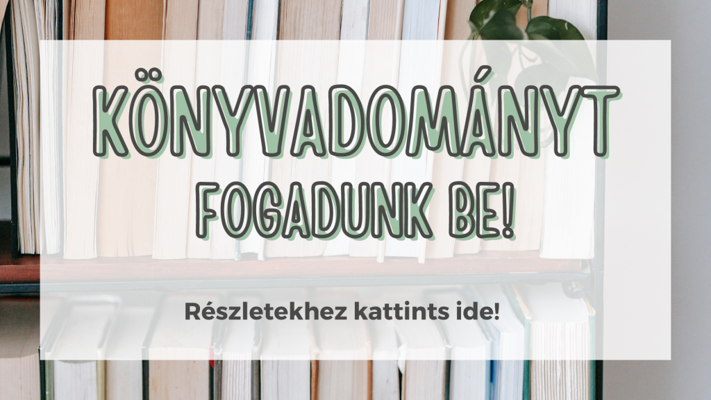 Konyvadomanyt Fogadunk Be Banner