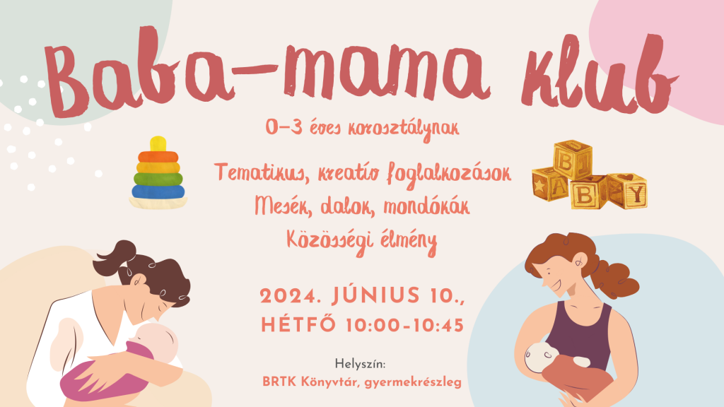 2024.06.10. Baba Mama Klub Banner