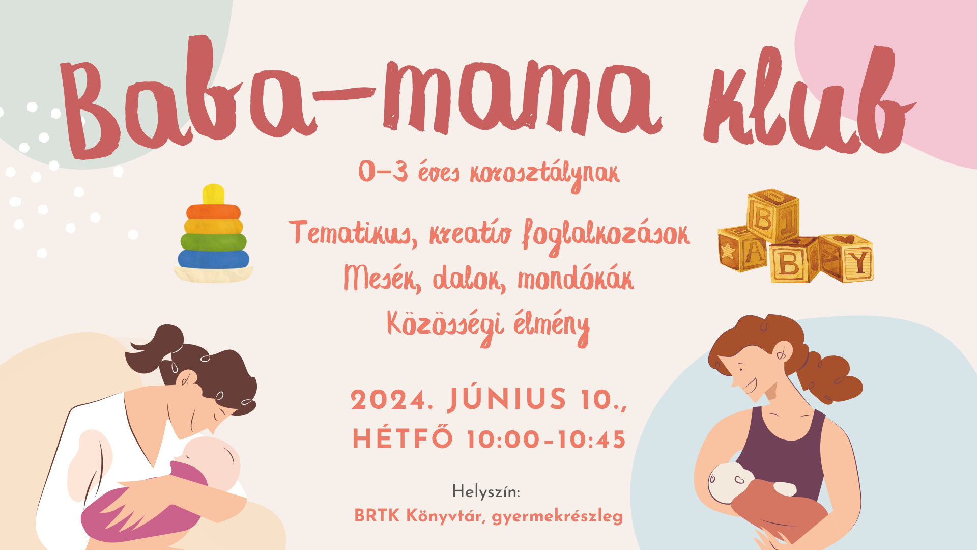 2024.06.10. Baba Mama Klub Banner