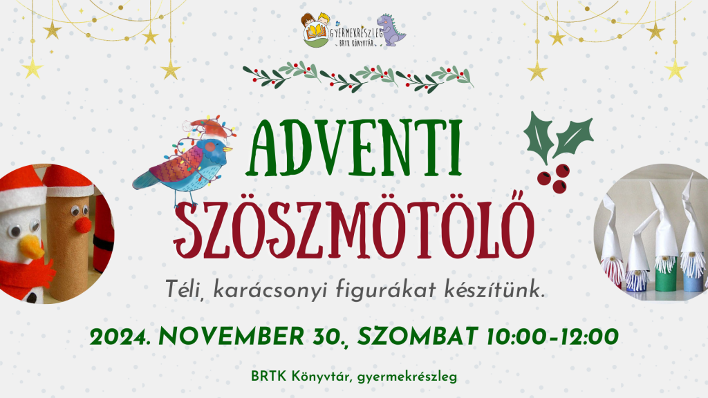 2024.11.30. Adventi Kezmuves Banner