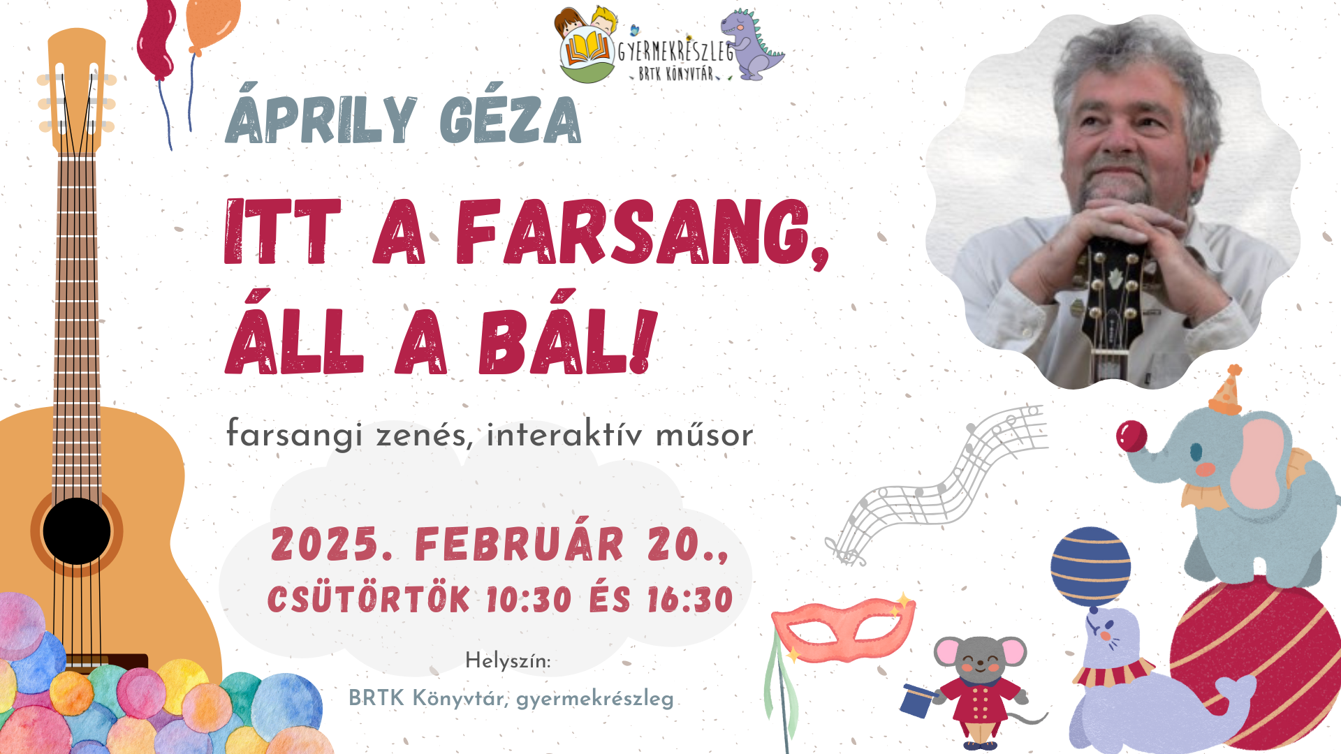 2025.02.20. Aprily Farsang Banner