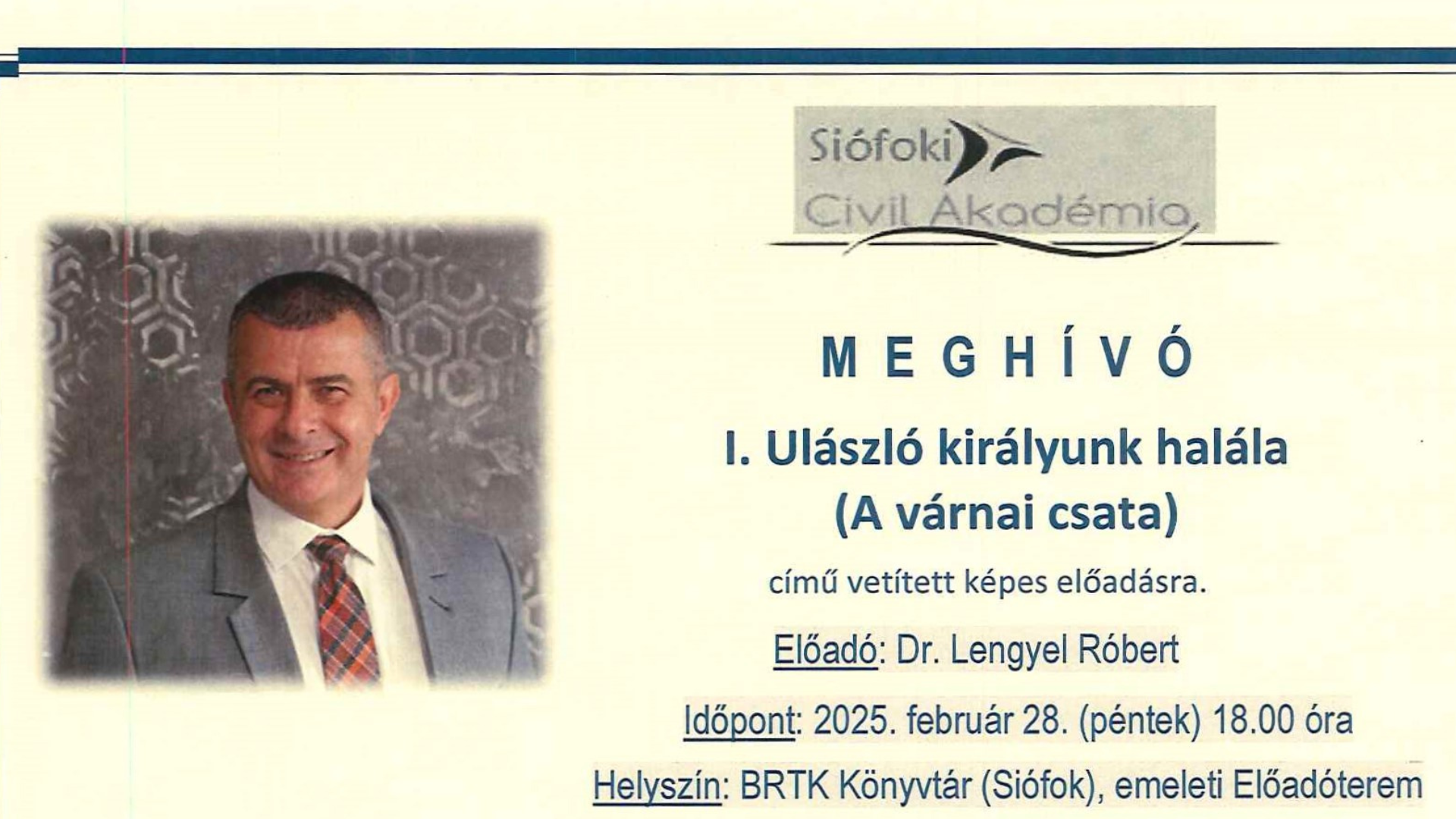 2025.02.28. Civilakademia Banner