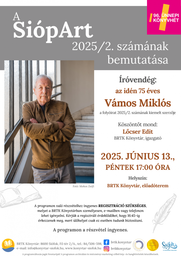 2025.06.13. Unnepikonyvhet Siopart Plakat