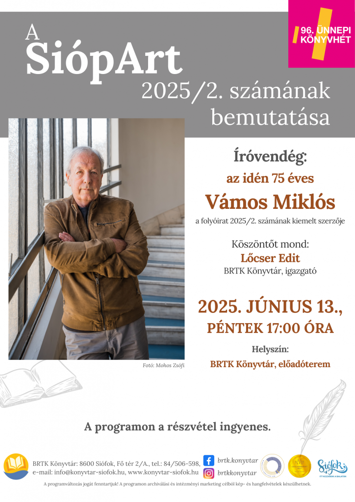 2025.06.13. Unnepikonyvhet Siopart2 Plakat