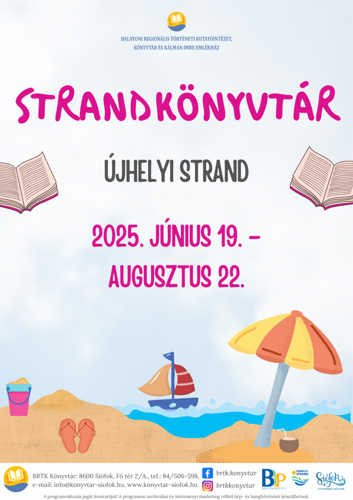 Strandkonyvtar 2025 02 Plakat