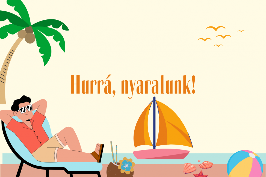 Hurra Nyaralunk Banner