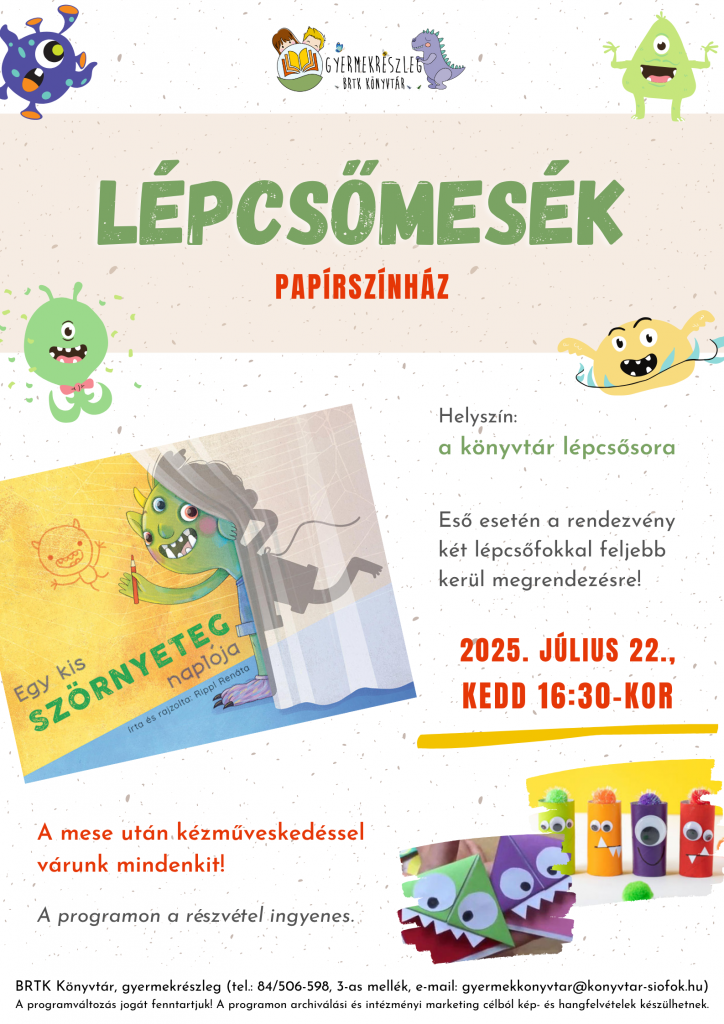 2025.07.22. Lepcsomesek Plakat