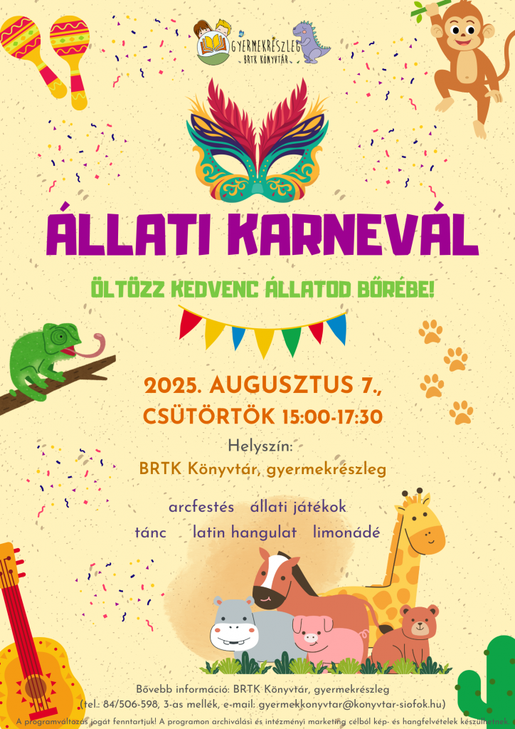 2025.08.07. Karneval Plakat