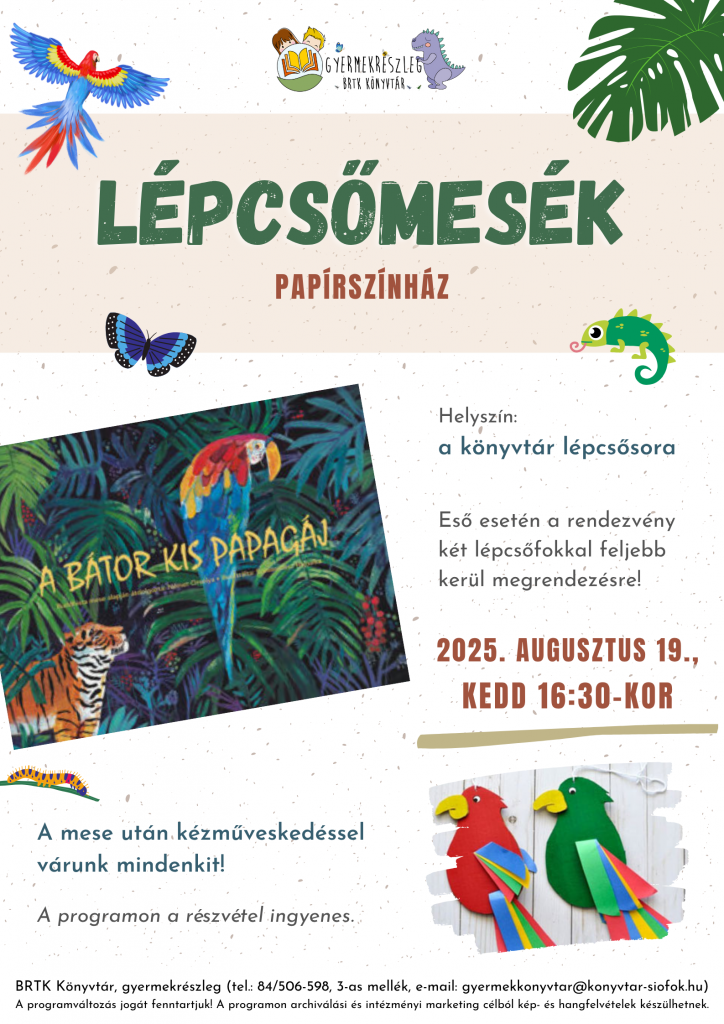 2025.08.19. Lépcsőmesék Plakat