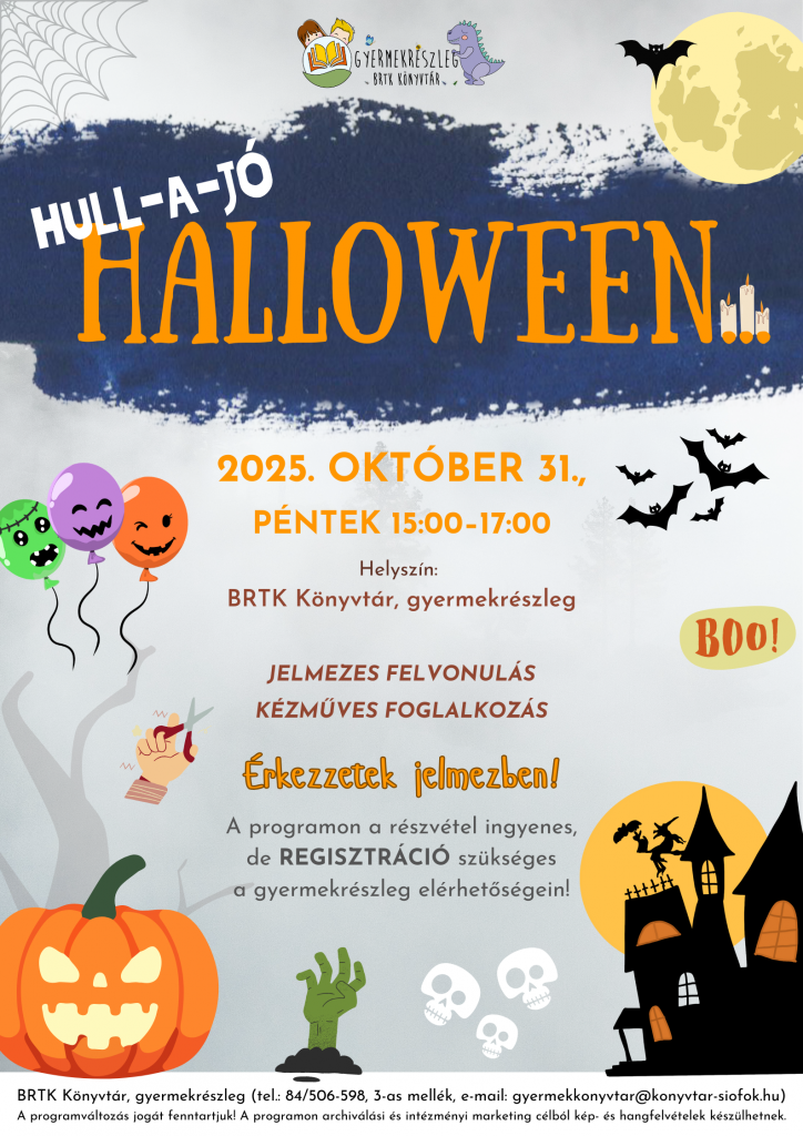 2025.10.31. halloween plakat