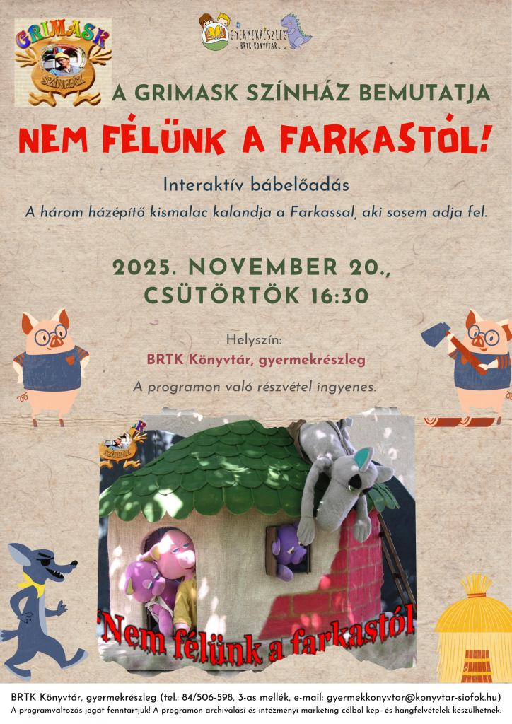 2025.11.20. 1630 időpontgrimask plakát