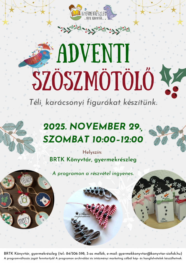 2025.november.29 adventi kezmuves plakat