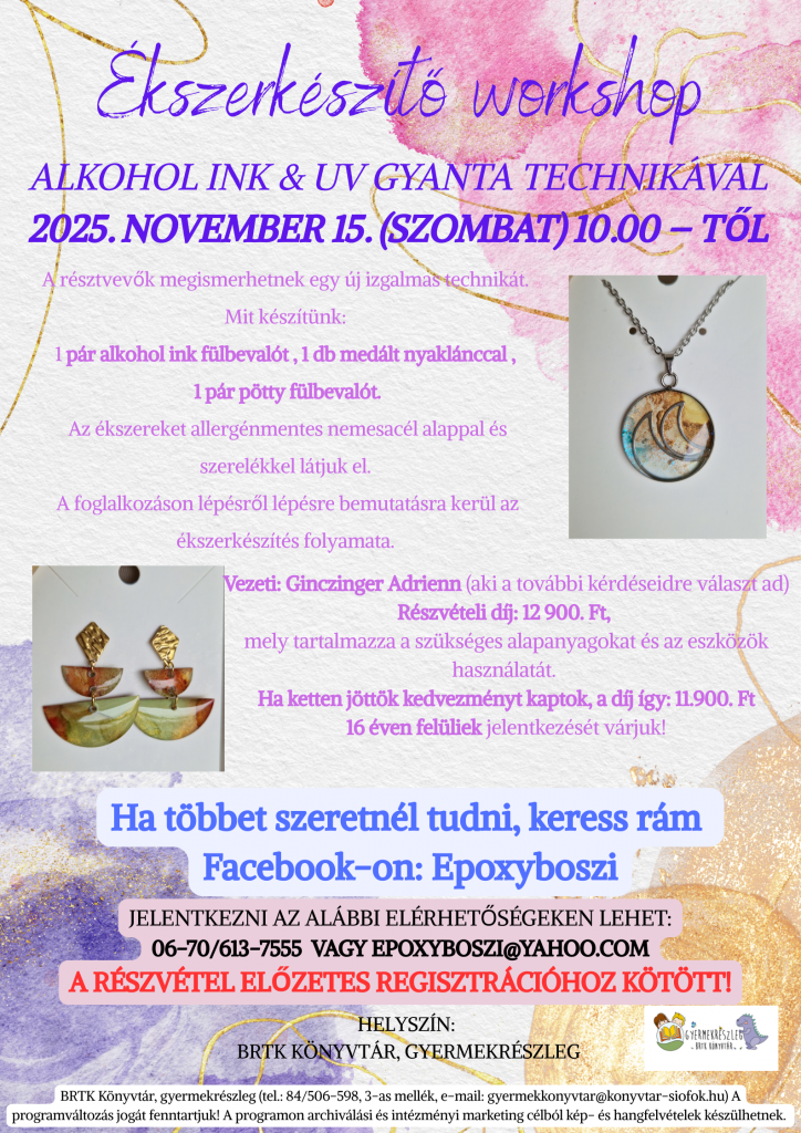 2025 alkohol ink plakát