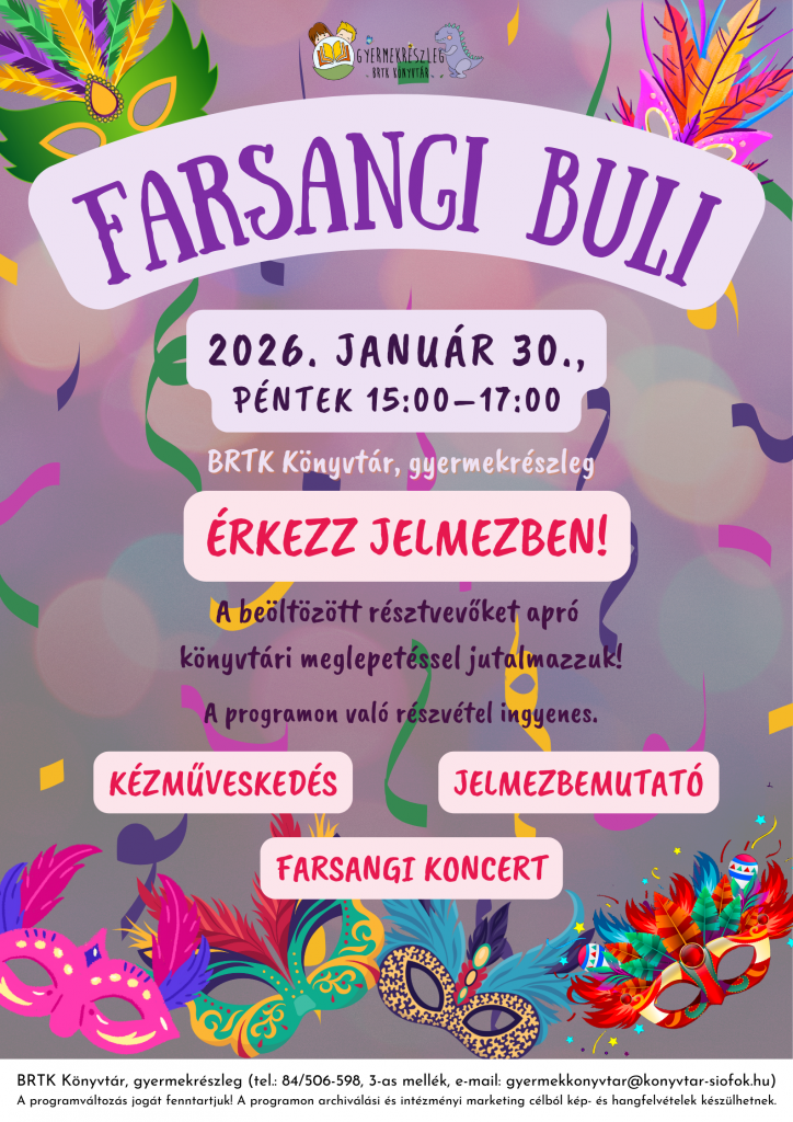 2026.01.30 farsang plakat