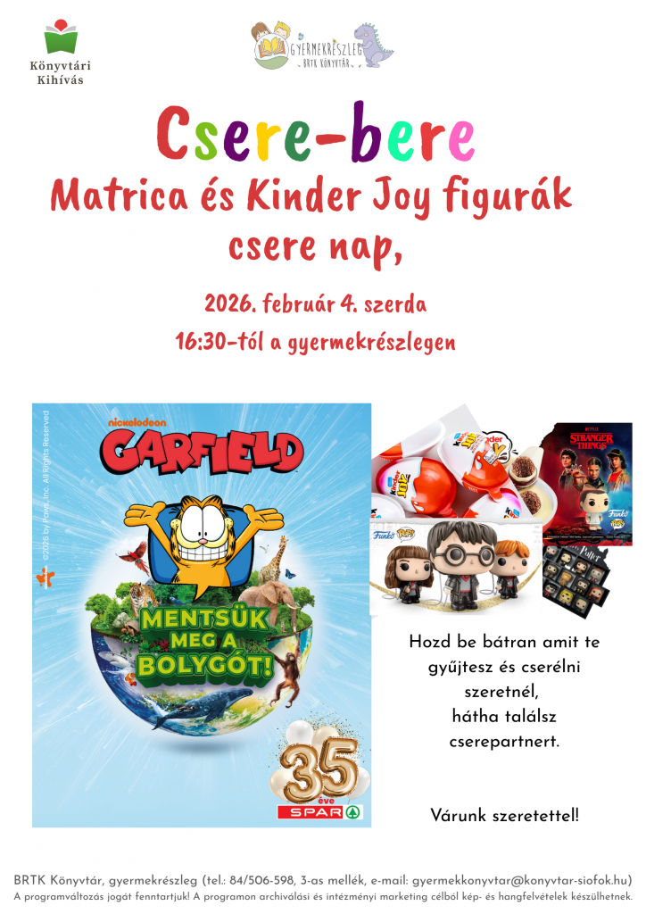 2026.02.04. Matrica csere nap