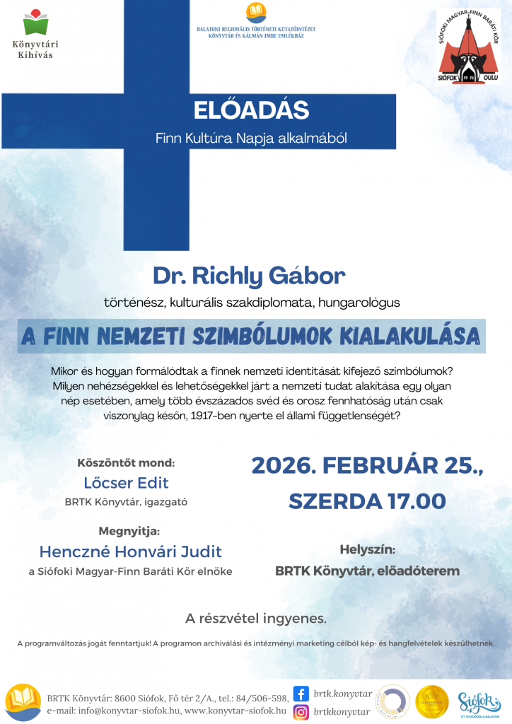 2026.02.25. Magyar Finn Barati Kor plakat