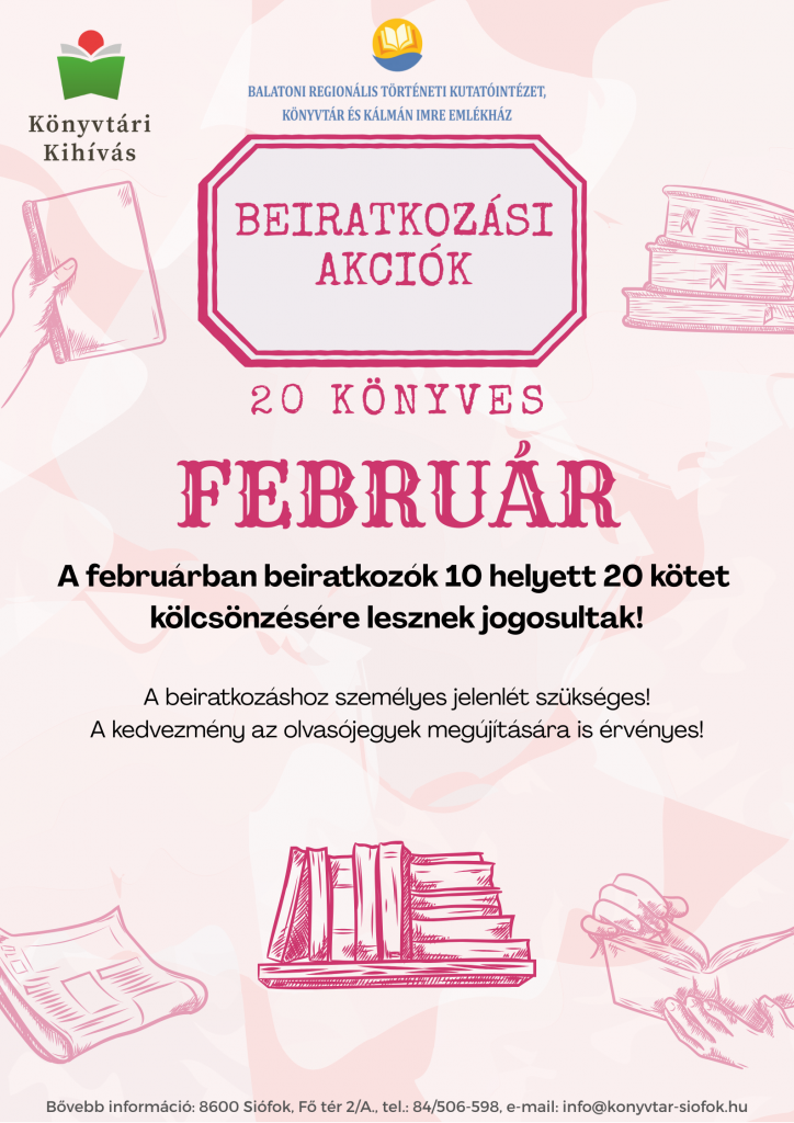 20 konyve februar