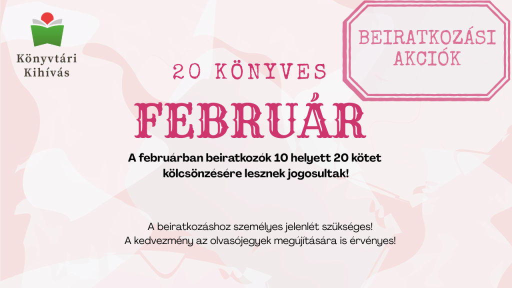 20 konyves februar banner