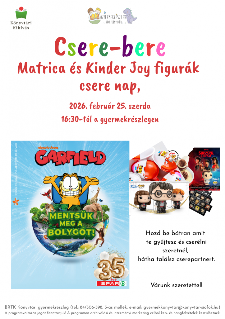 2026 Matricacsere Plakat