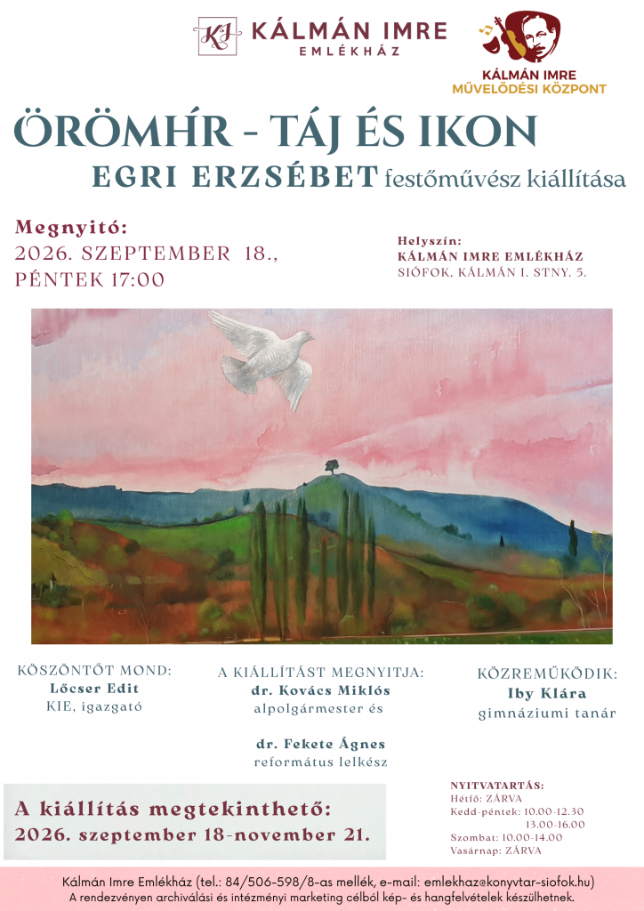2026.09.18.Egri Erzsebet plakat