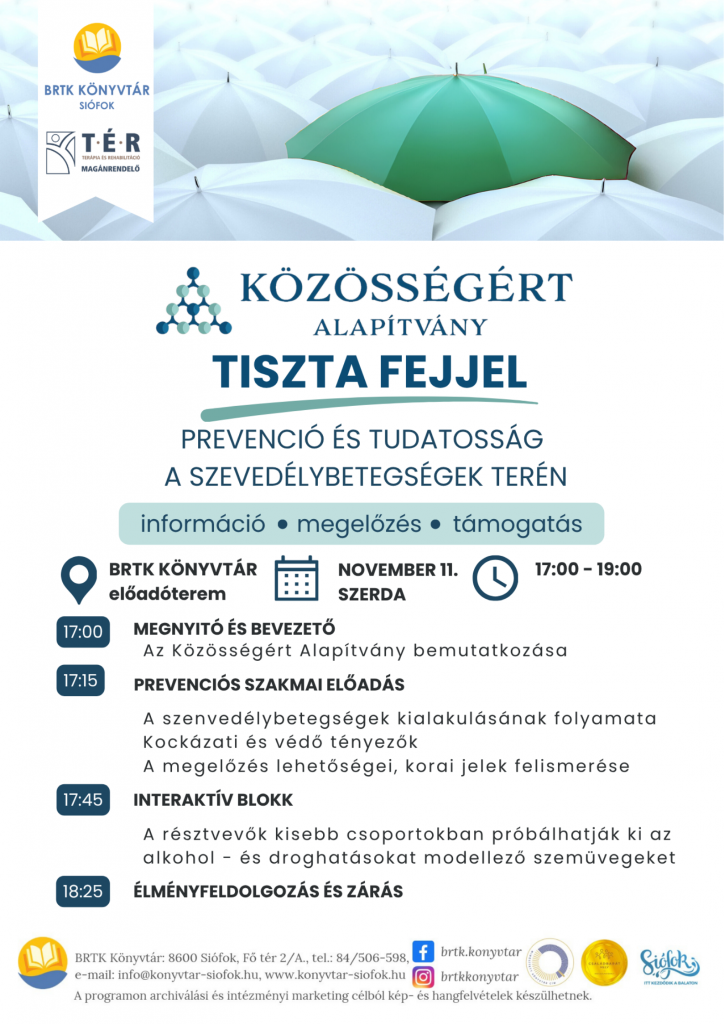 2026.11.11.Tiszta fejjel plakat