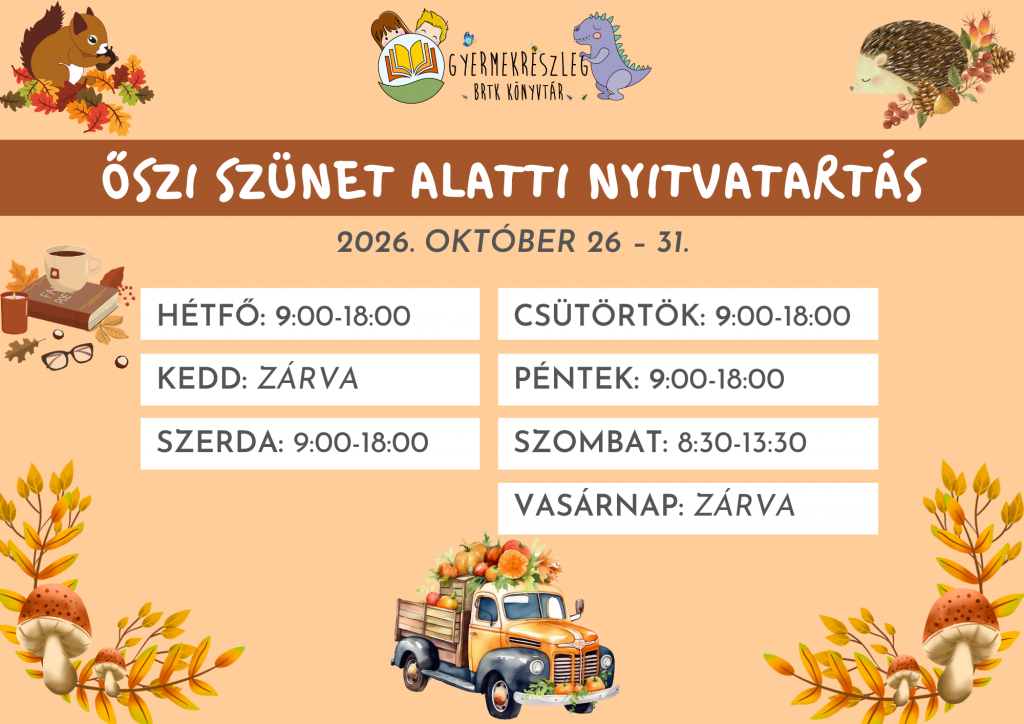 2026 OSZI SZUNETI NYITVATARTAS banner